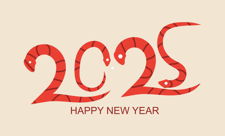 Happy New Year 2023. Greeting card, banner, poster. Vector illustration.のイラスト素材