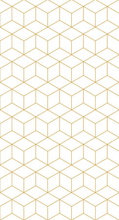 Vector seamless rhombus pattern. Abstract geometric background. Stylish fractal texture. EPS 10のイラスト素材