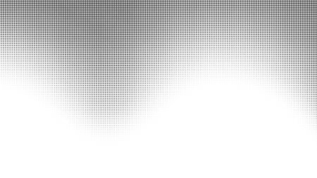 Halftone dots abstract background. Wavy dotted texture. vector illustration.のイラスト素材