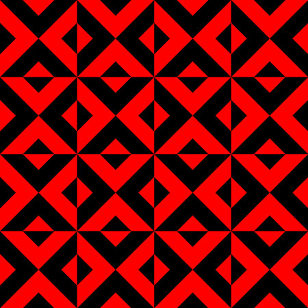Geometric seamless pattern with rhombuses. Modern op art abstract background. vector illustration.のイラスト素材