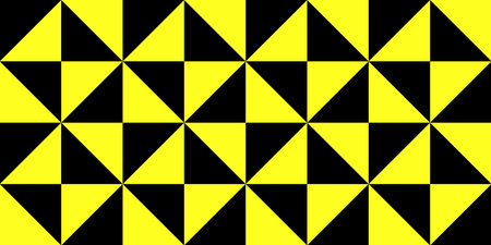 Geometric seamless pattern with triangles. Modern op art abstract background. vector illustration.