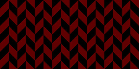 Zigzag geometric seamless pattern. Modern op art striped abstract background. vector illustration.のイラスト素材
