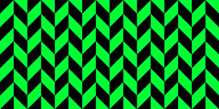 Zigzag geometric seamless pattern. Modern op art striped abstract background. vector illustration.のイラスト素材