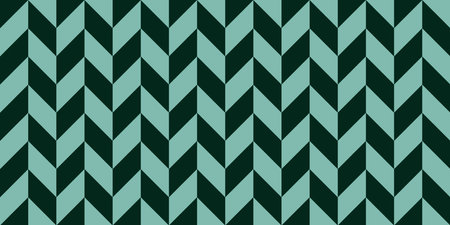 Zigzag geometric seamless pattern. Modern op art striped abstract background. vector illustration.のイラスト素材