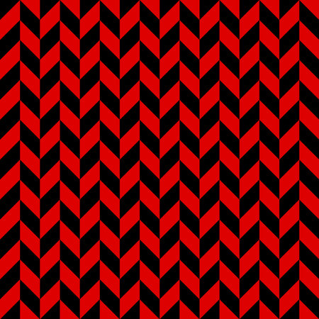 Zigzag geometric seamless pattern. Modern op art striped abstract background. vector illustration.のイラスト素材