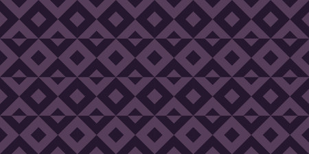 Geometric seamless pattern with rhombuses. Modern op art abstract background. vector illustration.のイラスト素材