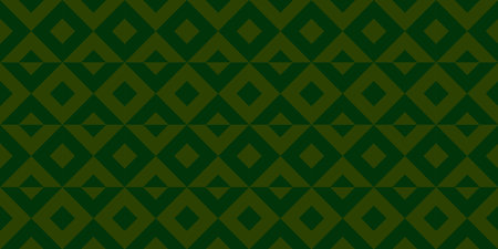 Geometric seamless pattern with rhombuses. Modern op art abstract background. vector illustration.のイラスト素材