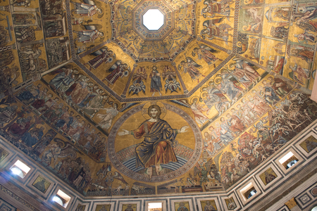 The Baptistery of St. John in Florenceのeditorial素材