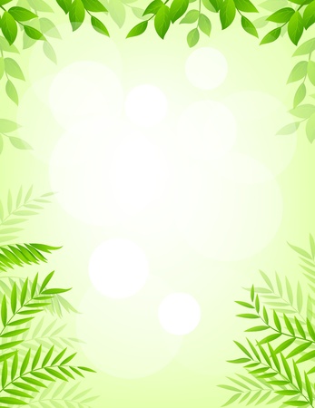 Leaves background のイラスト素材