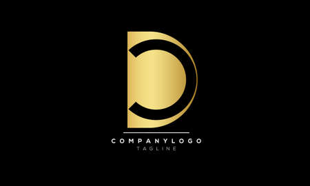 Alphabet-letters-Initials-Monogram-logo-DC,CDの写真素材