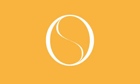 Abstract Letter Vector Logo OS SO Design Templateの写真素材