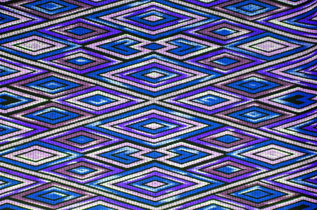 Laos Weaving Fabric Relief Design background with unique and attractive texture
