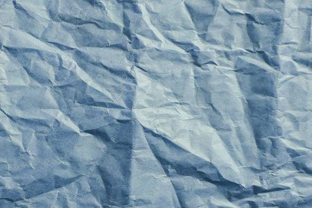 Blue Crinkly Paper Texture Paper Texture