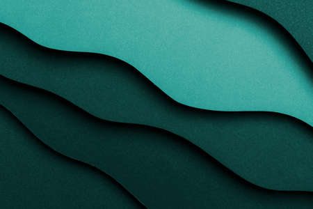 Wavy Blue Oblique Lines Background Paper Textureの写真素材