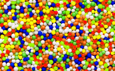 Abstract Sprinkles Food Texture Background Colorful textured background