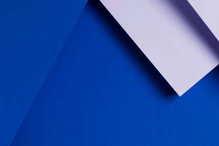 Flat Lay Assortment Colourful Paper Sheets abstract multicolor backgroundの写真素材