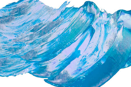 Top View Mixed Painting Colors strain abstract backgroundの写真素材