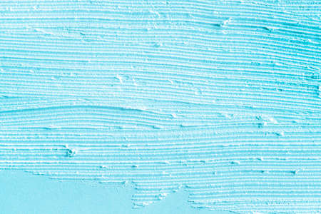 Turquoise brush stroke texture wallpaperの写真素材