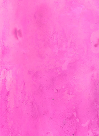 abstract pink background texture with grunge brush strokes and paint stainsの写真素材
