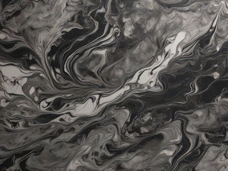 Marble abstract acrylic background. Marbling artwork texture. Agate ripple pattern. Gold powder.のイラスト素材