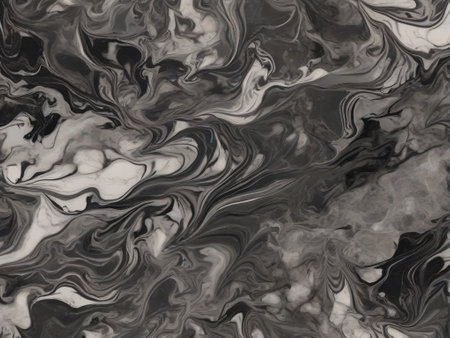 Marble abstract acrylic background. Marbling artwork texture. Agate ripple pattern. Gold powder.のイラスト素材