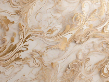 Marble abstract acrylic background. Marbling artwork texture. Agate ripple pattern. Gold powder.のイラスト素材