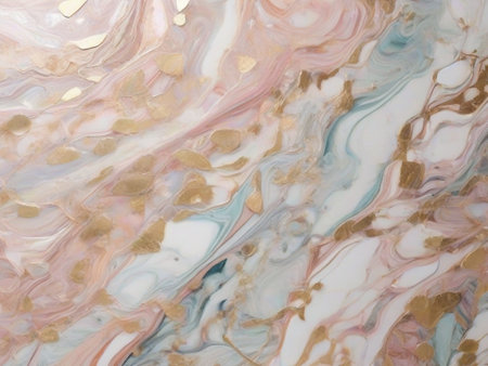 Marble abstract acrylic background. Marbling artwork texture. Agate ripple pattern. Gold powder.