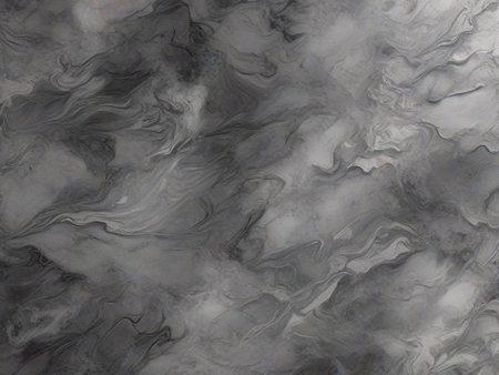 abstract background, black and white marble texture, digitally generated imageのイラスト素材