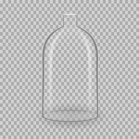 Scientific glassware, test tubes. Realistic templates, layouts, mockup.のイラスト素材