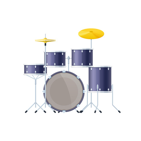 Musical instrument is drum. Percussion musical instrument, classical, orchestral, concert.のイラスト素材