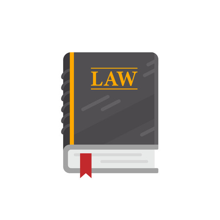 Multi-page book of laws used in court, lawyers and judges.の写真素材