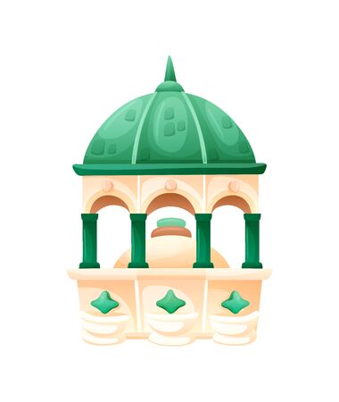 German fountain in the center of Istanbul on Sultanahmet Squareのイラスト素材