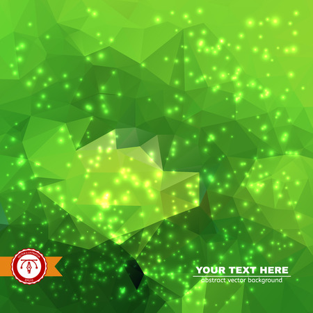 Abstract Colorful Triangles Background for Business Presentation. Vector illustrationのイラスト素材