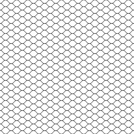 Seamless Cage. Grill. Mesh. Octagon Background. Vector illustrationのイラスト素材