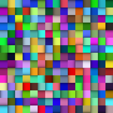 Abstract colorful background with squares. vector illustration