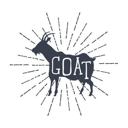 Goat icon.のイラスト素材