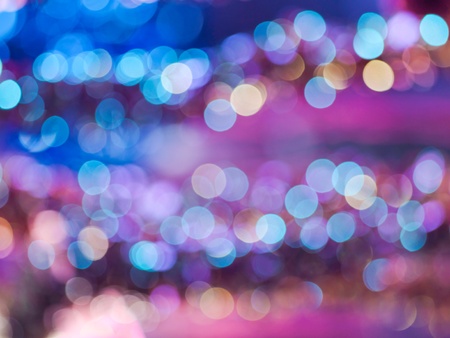 Colourful Bokeh background for use at graphic design の写真素材