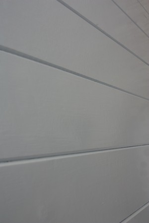 Texture of artificial wood on fenceの写真素材