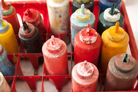 Bottle fill color palette.の写真素材