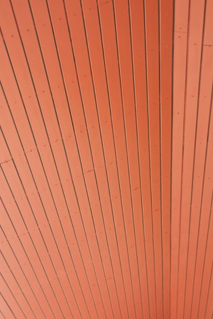 Pattern red blemish under the roof.の写真素材