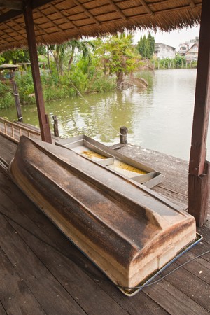 Vessel broken up on the shore.の写真素材