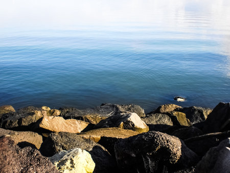 Still sea at st Kilda