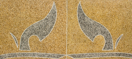 stone wall close up texture in construction の写真素材