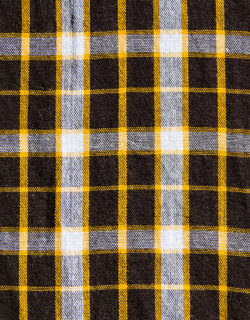 Scott pattern fabric close up background.の写真素材