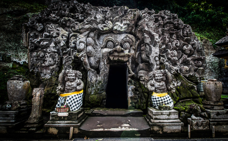 Goa Gajah temple in Ubud,Bali.の素材 [FY31065039104]