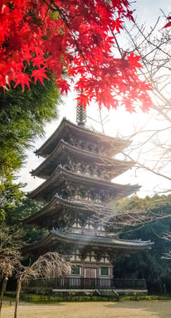 Pagoda at Daigoji temple ,Kyoto.のeditorial素材