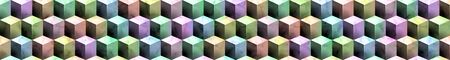 Marble multi-colored cubes.の写真素材