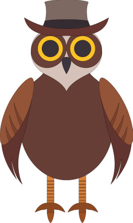 Show off your favorite owl with this design on t-shirts, hoodies, hats and more.のイラスト素材