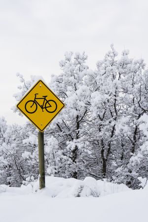Bicycle sighnの写真素材