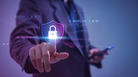 Logins for commercial and financial transaction data are protected from cyberattacks by...